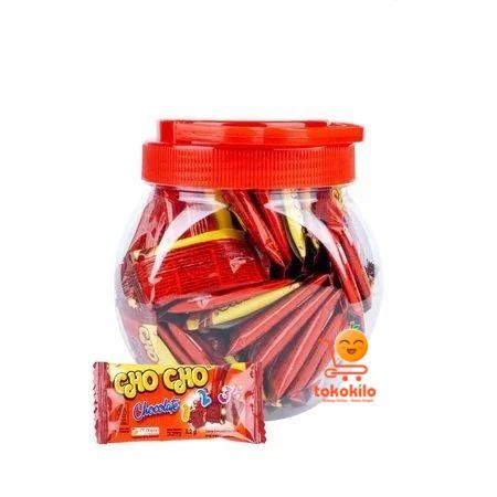 Coklat toples Cho Cho 123, 192g (60pcs @3,2g)