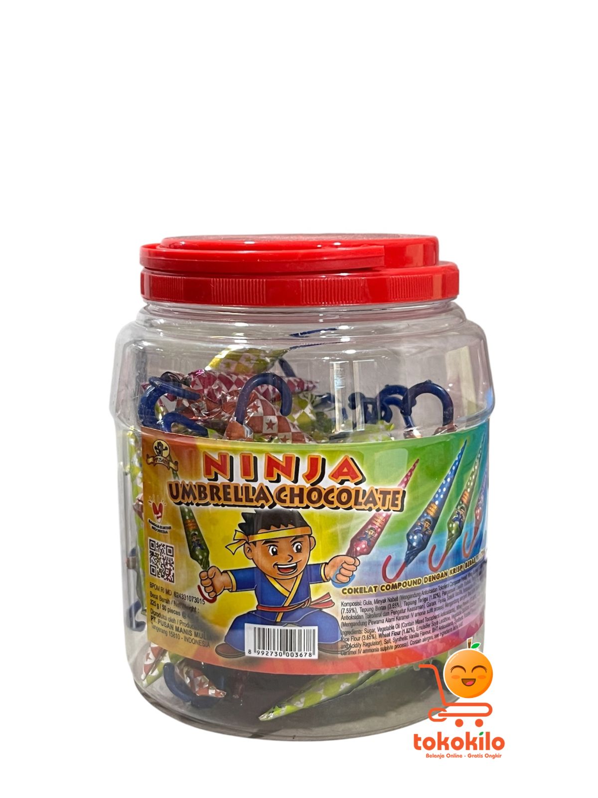 Coklat Ninja Payung 4,5gr (isi 50pcs)