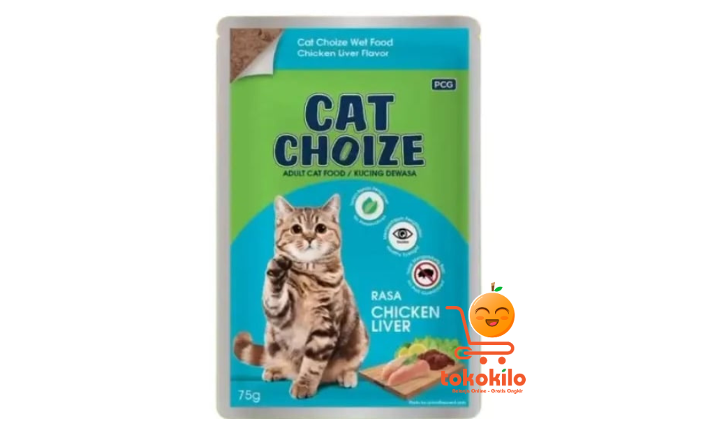 Cat Choize Pouch Chicken & Liver 75gr