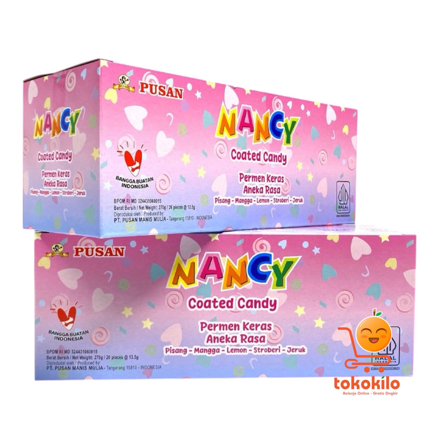 Permen Nancy Aneka Rasa 13.5gr isi 20