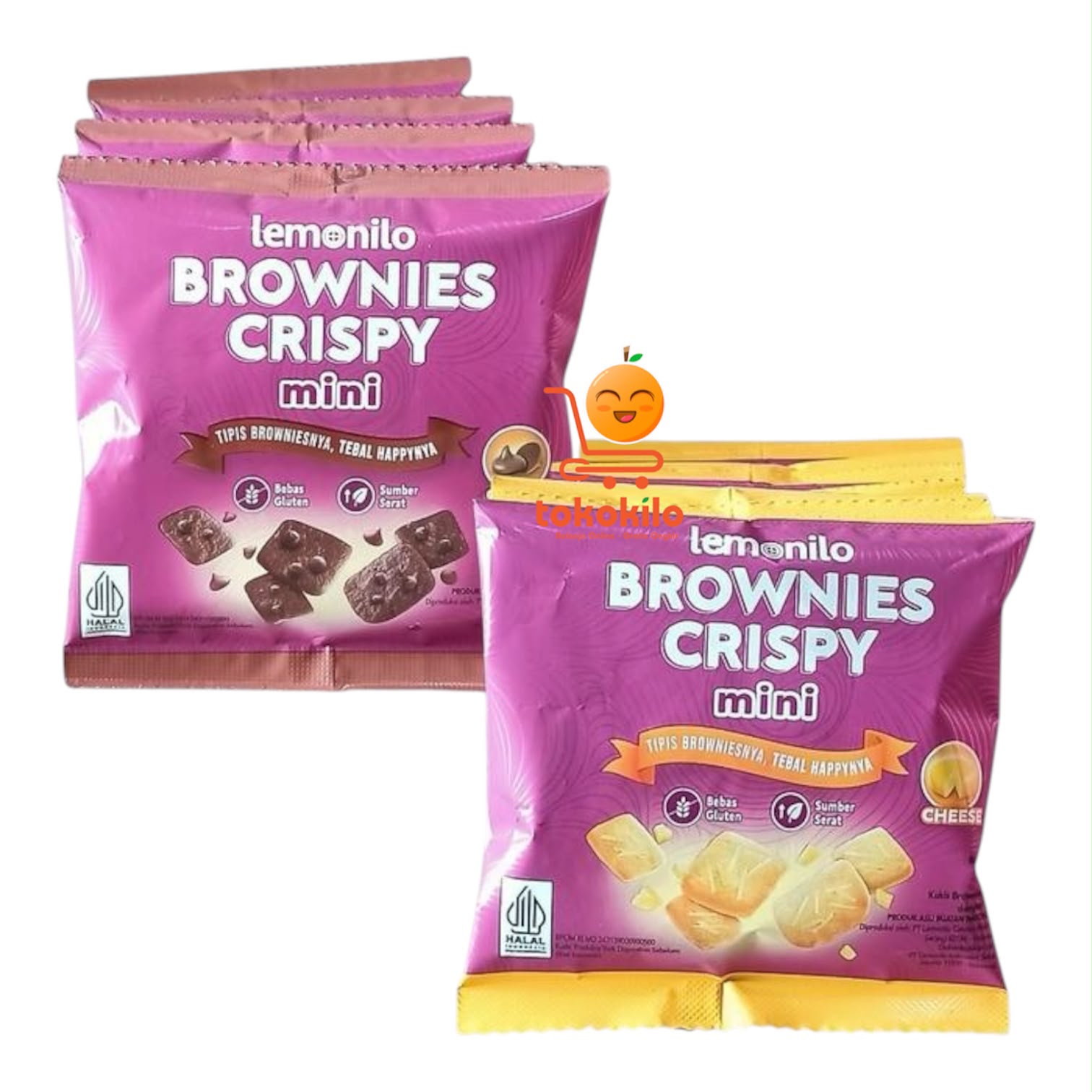 Lemonilo Brownies Crispy 8gr 
