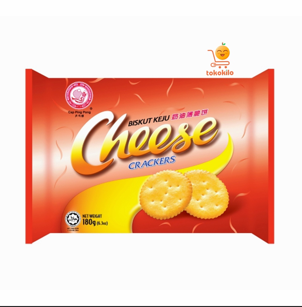 cheese crackers Ping Pong 180gr 