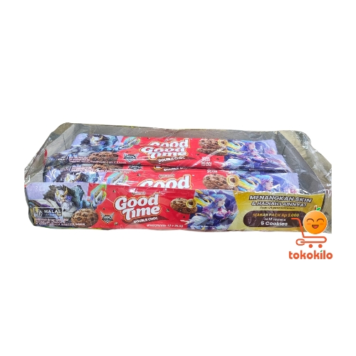 Biskuit GoodTime Double Coklat 26,5gr