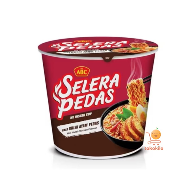 mie cup ABC Gulai Ayam Pedas 65gr