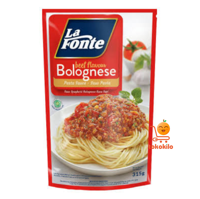 La Fonte Pasta Saus Bolognese Beef 315gr