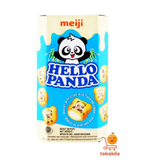 Cemilan Hello Panda Meiji Rasa Susu 42gr