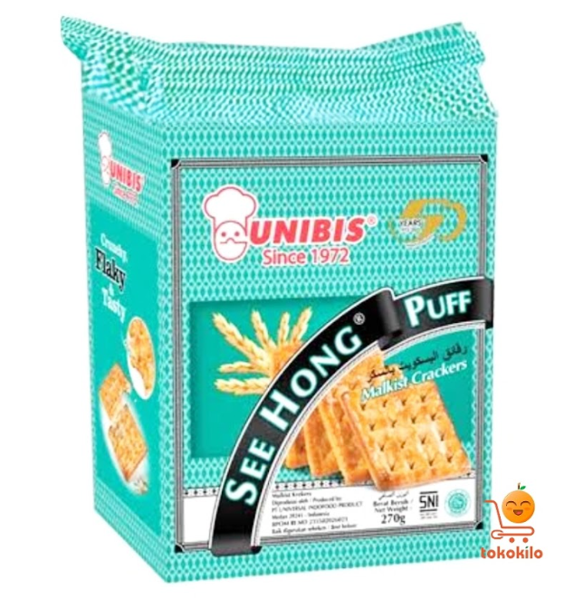 Unibis See Hong Puff Malkist Crackers, 252 gr