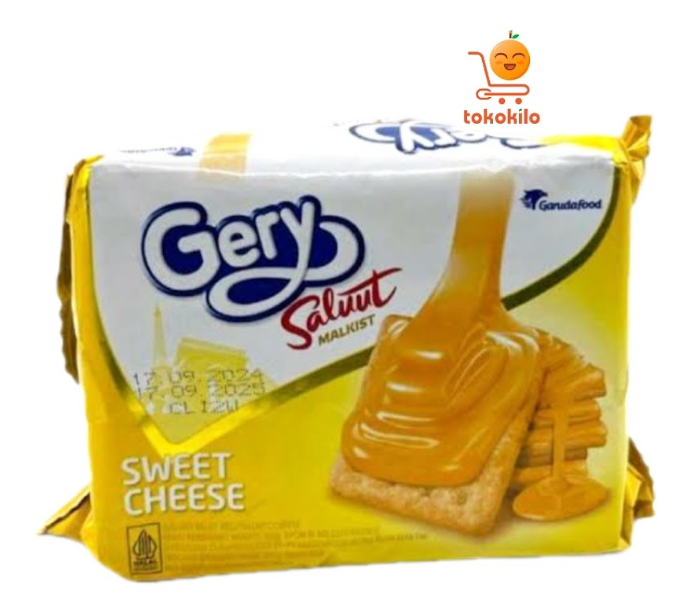 Gery Saluut Malkist Keju Sweet Cheese 100 gram