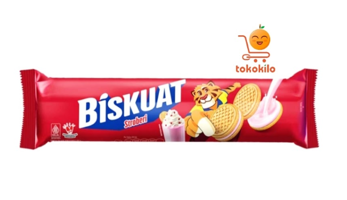 Biskuat Golden rasa Stroberi 105gr