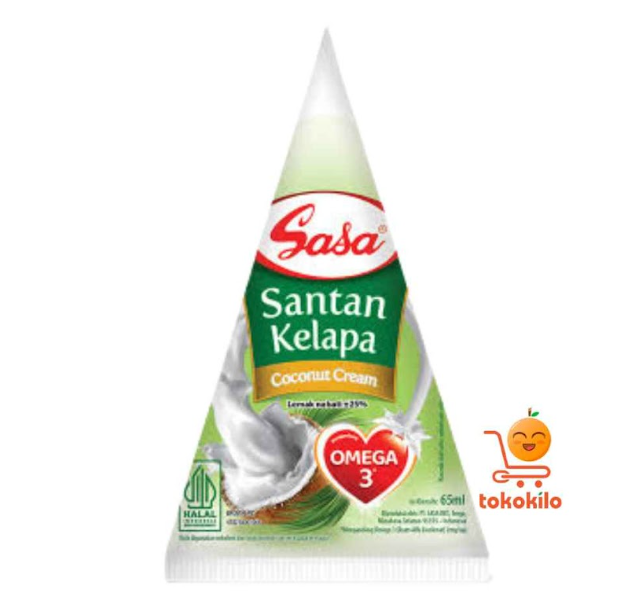 Sasa Santan Kelapa Cubes 65gr