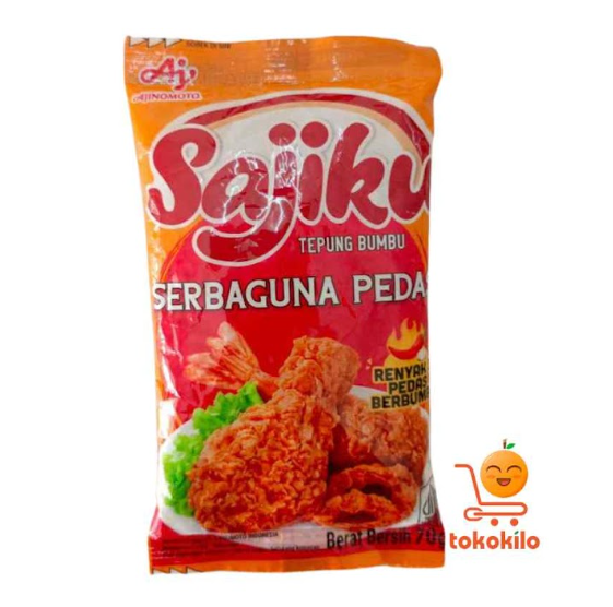Sajiku Tepung Bumbu Serbaguna Pedas 70gr