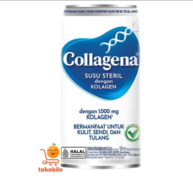 Collagena Susu Steril dengan Kolagen 189 ml