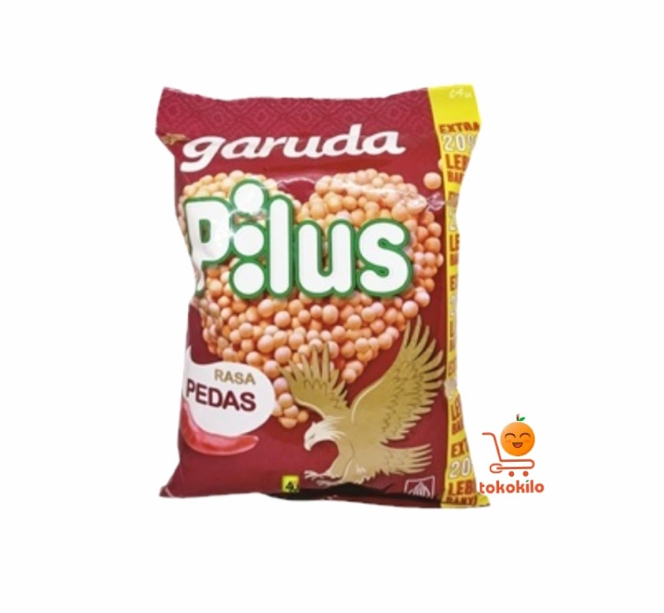 Garuda Pilus Rasa Pedas ( 80gr + 16 Ekstra)