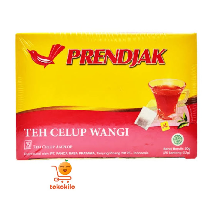 Prendjak Teh Celup Wangi – 25 Kantong (50g)