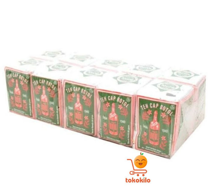 Teh Cap Botol 40gr (10 Bungkus)