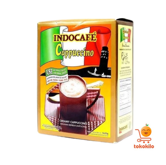 Indocafé Cappuccino 125g (5 sachet x 25g)