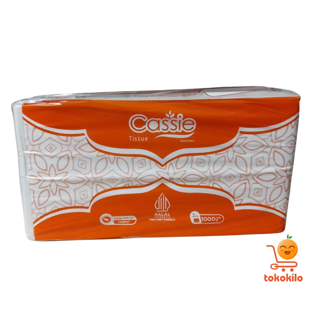 Cassie Tisu Muka Pop Up New Potong 1000g