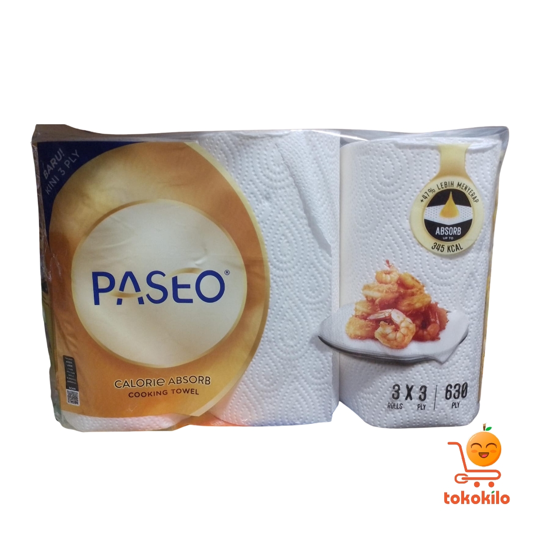 Tissue Toilet Paseo Calorie Absorb 630ply
