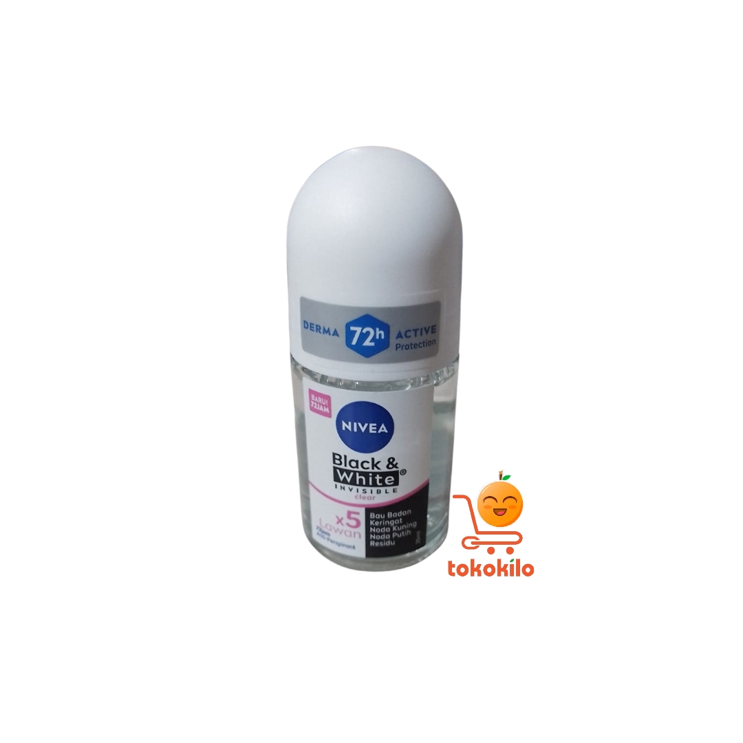 Nivea Black & White Invisible Clear 25ml, 50ml