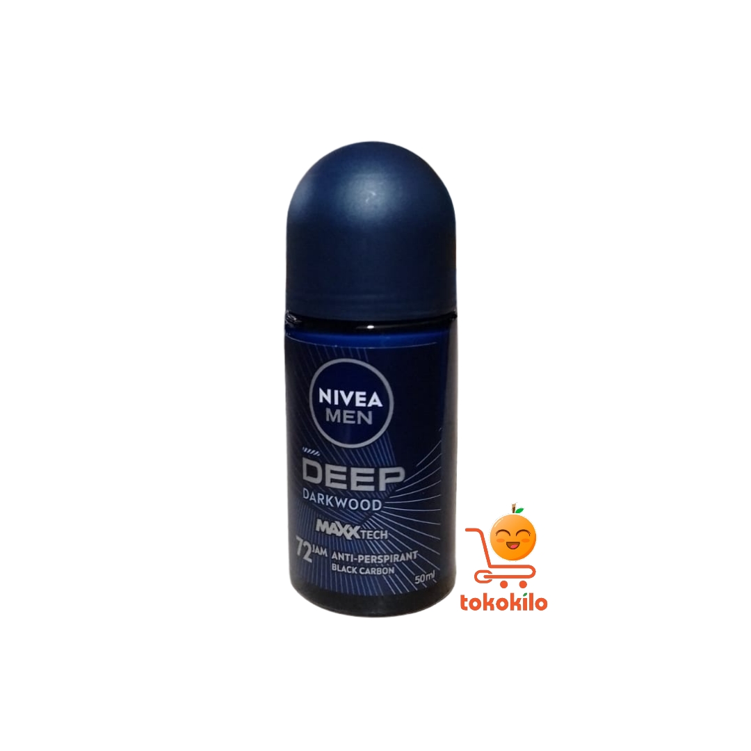 Nivea Men Deep Anti-Perspirant Roll On Darkwood 25ml, 50ml , Espresso 50ml
