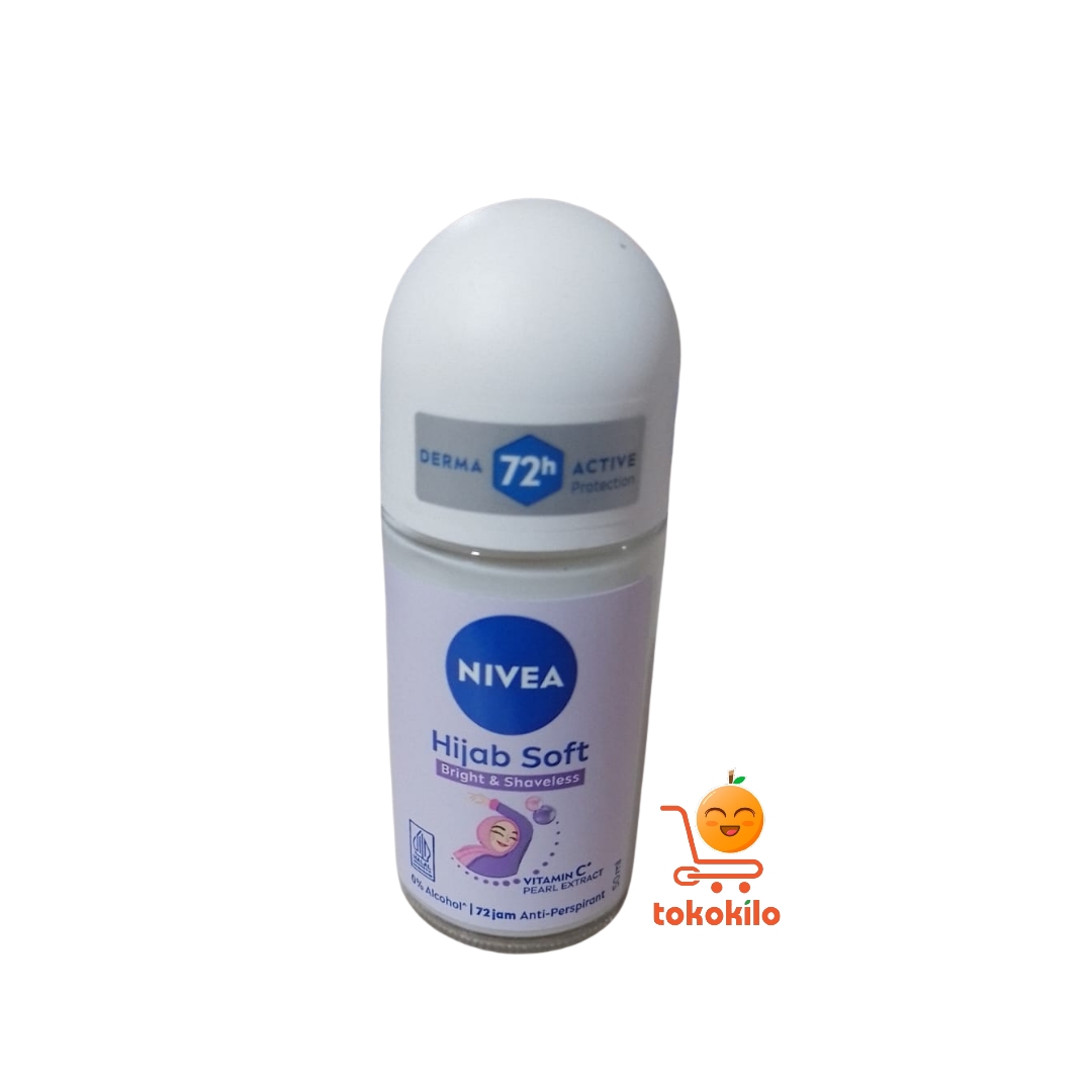 Nivea Hijab Deodorant Roll-On Soft Shaveless 50 ml
