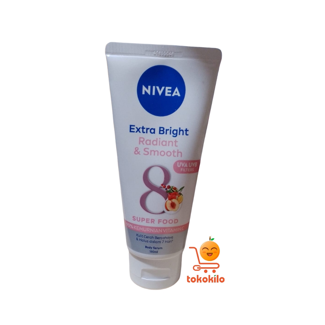 Nivea Extra Bright Radiant & Smooth Body Serum 180ml