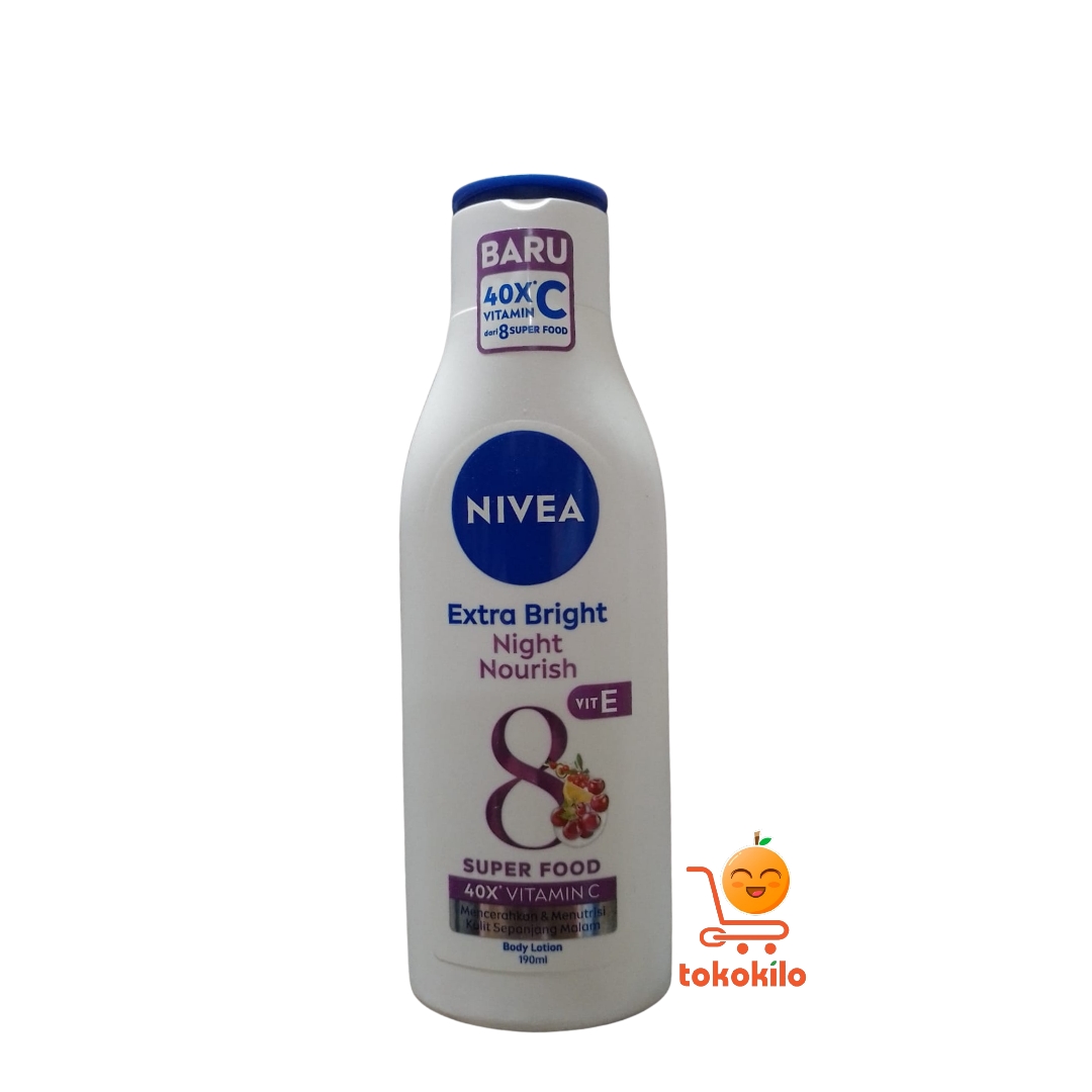 Nivea Extra Bright Night Nourish Body Lotion 190ml