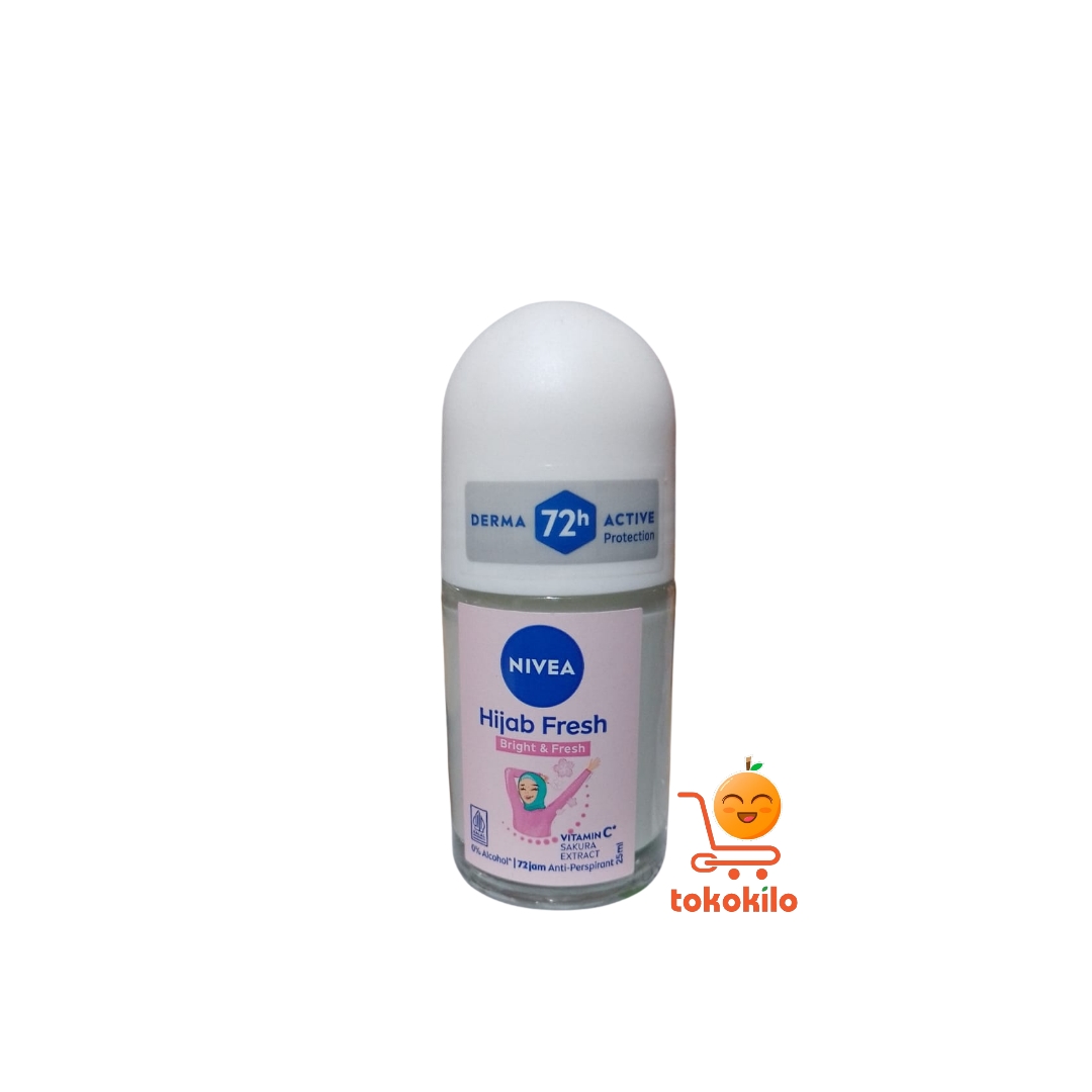 Nivea Hijab Fresh Bright & Fresh Roll On 25ml, 50ml
