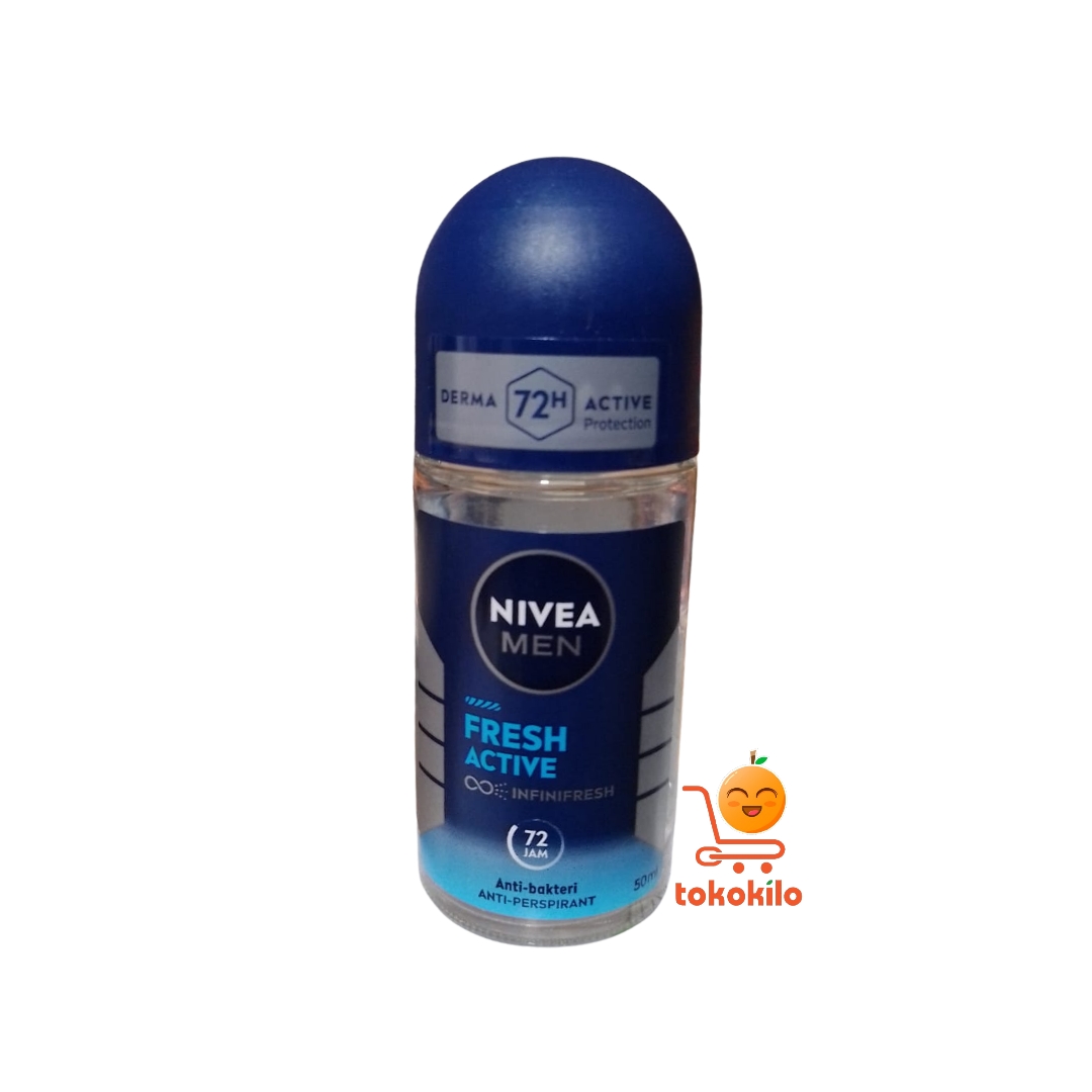 Nivea Men Fresh Active Roll On 50ml 