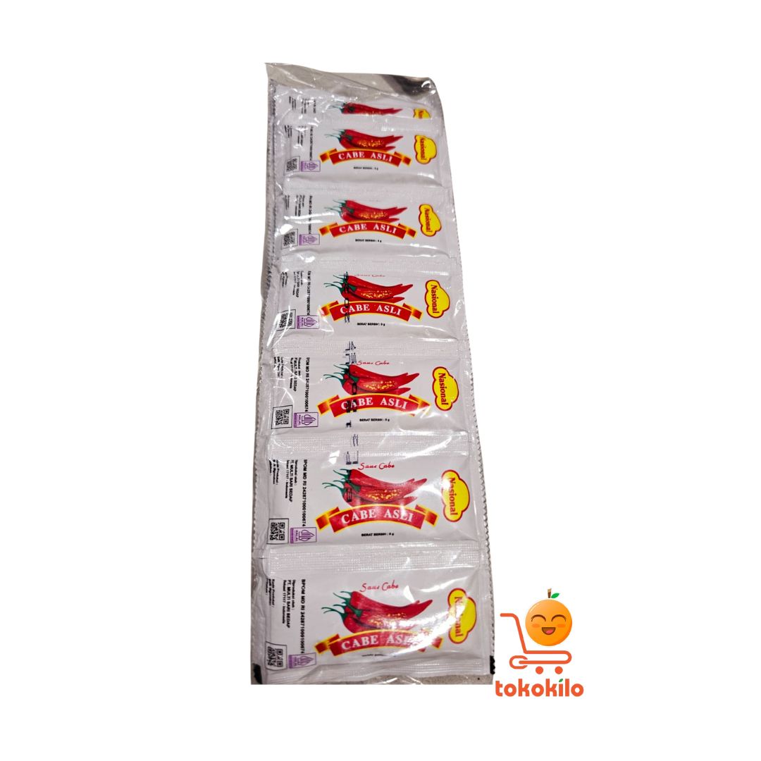 Saus Sambal Nasional Sachet 9gr