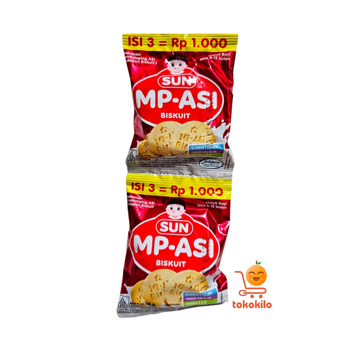 SUN MP-ASI Biskuit 6–12 Bulan 18gr (1 Pack X 5 bks)