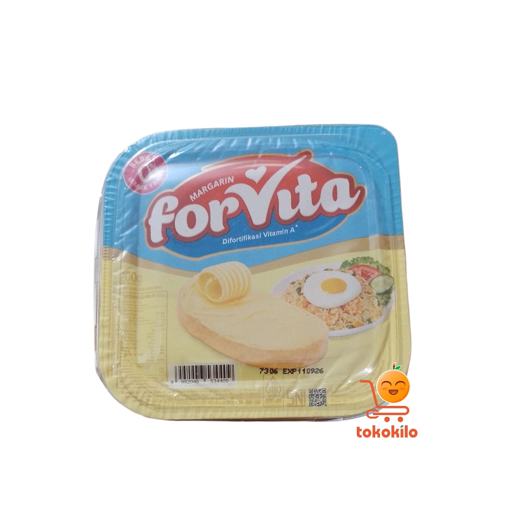  Margarin ForVita mentega Tube 200gr