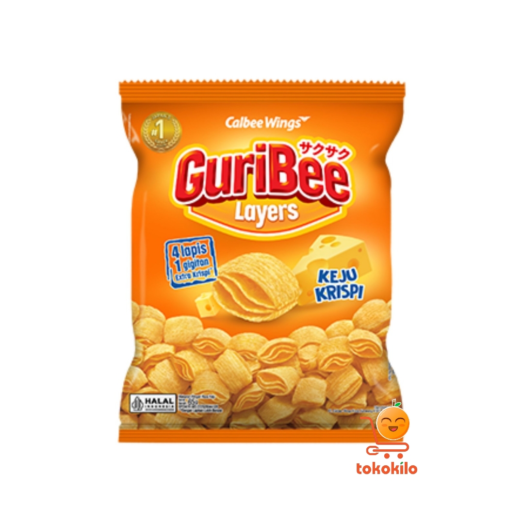 Guribee Layers Keju Krispi 65gr