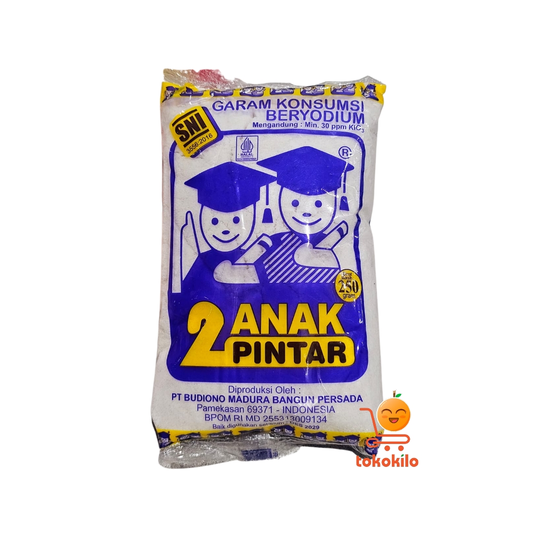 Garam Cap 2 Anak Pintar 250gr