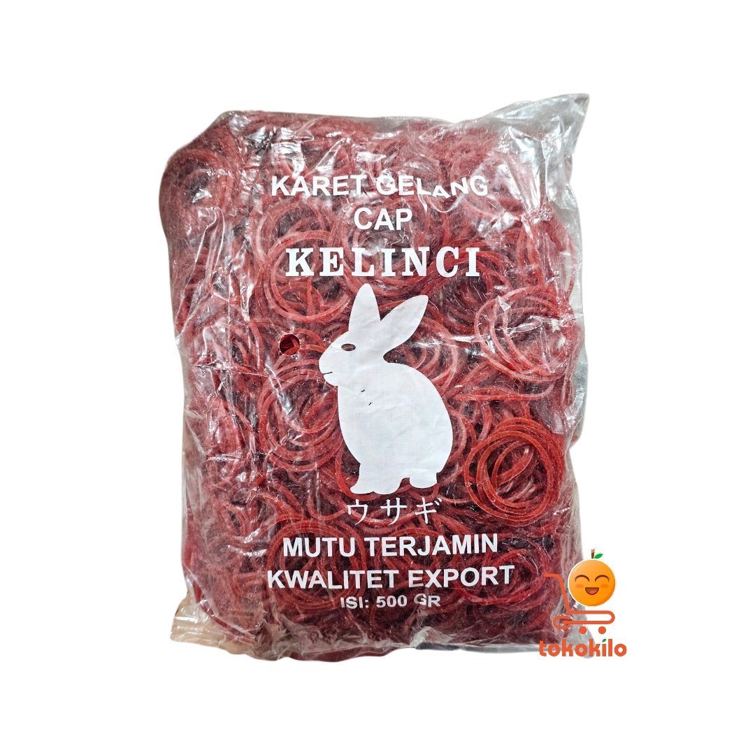 Karet Gelang Cap Kelinci  100gr, 300gr, 500gr, 1Kg