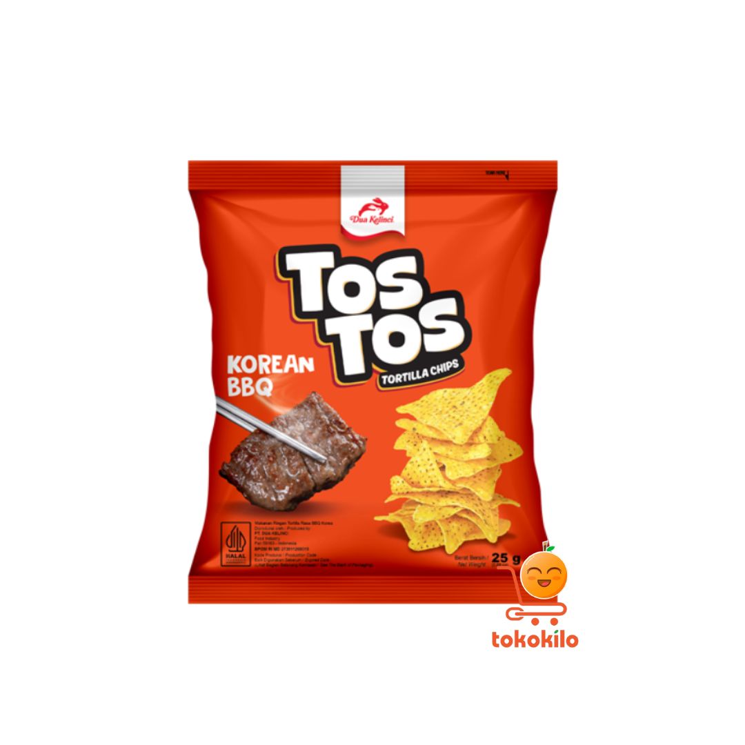 TOS TOS Tortilla Chips Korean BBQ 25gr