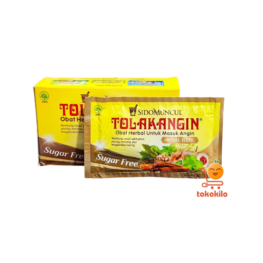 Sido Muncul Tolak Angin Sugar Free Royal Jelly 15ml