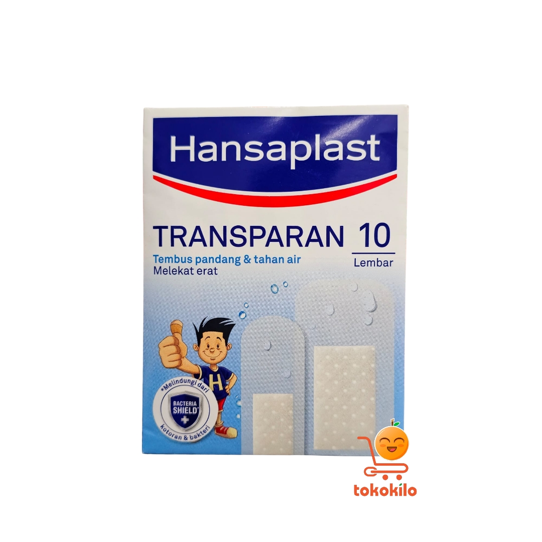 Hansaplast Transparan (1 Pack X 10 Lembar)