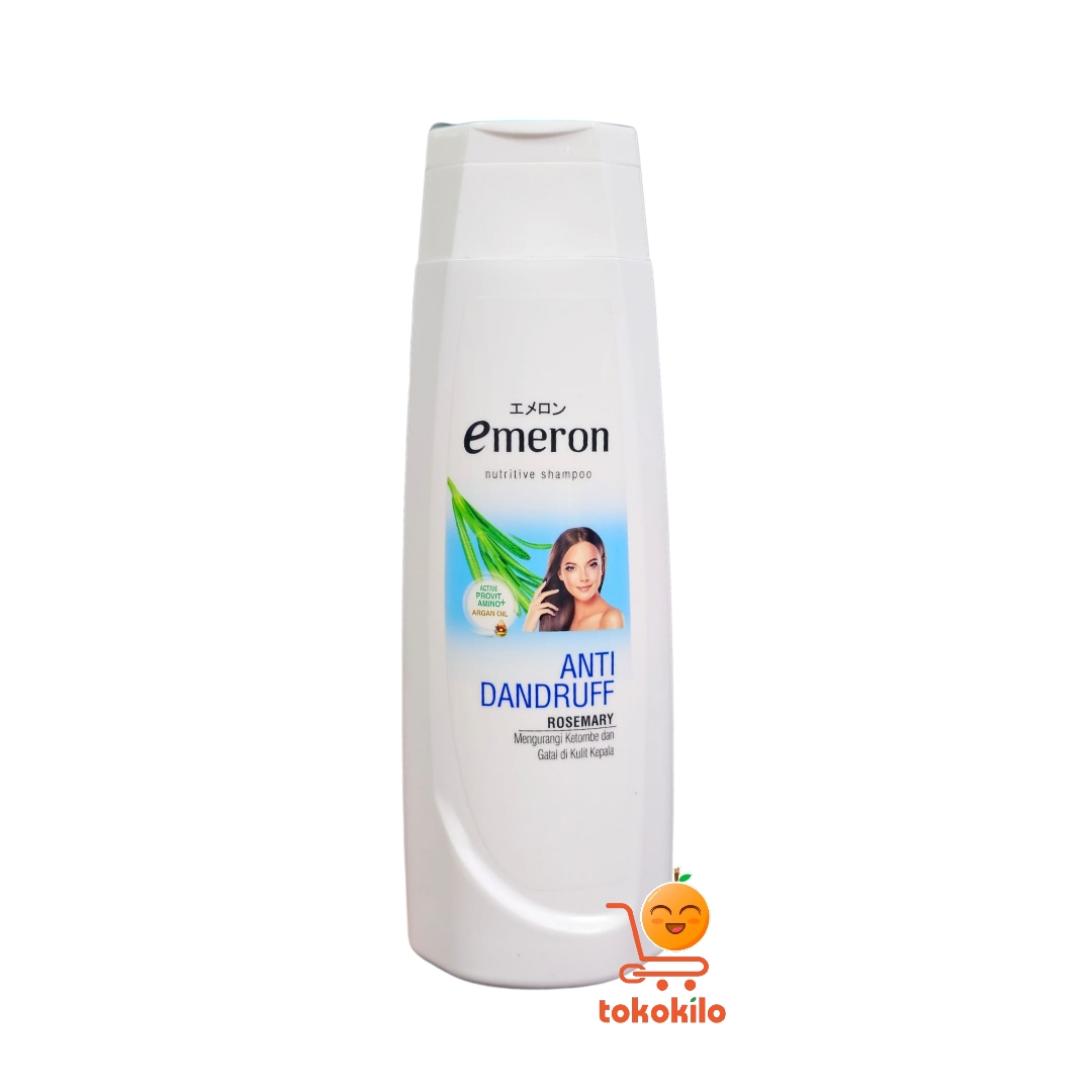 Emeron Nutritive Shampoo Anti Dandruff Rosemary Botol 170ml, 340ml