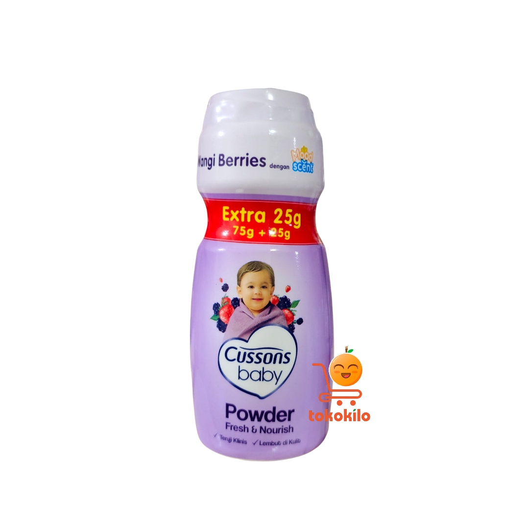 Cussons Baby Powder Fresh & Nourish 35gr, 75gr, 100gr, 200gr, 350gr