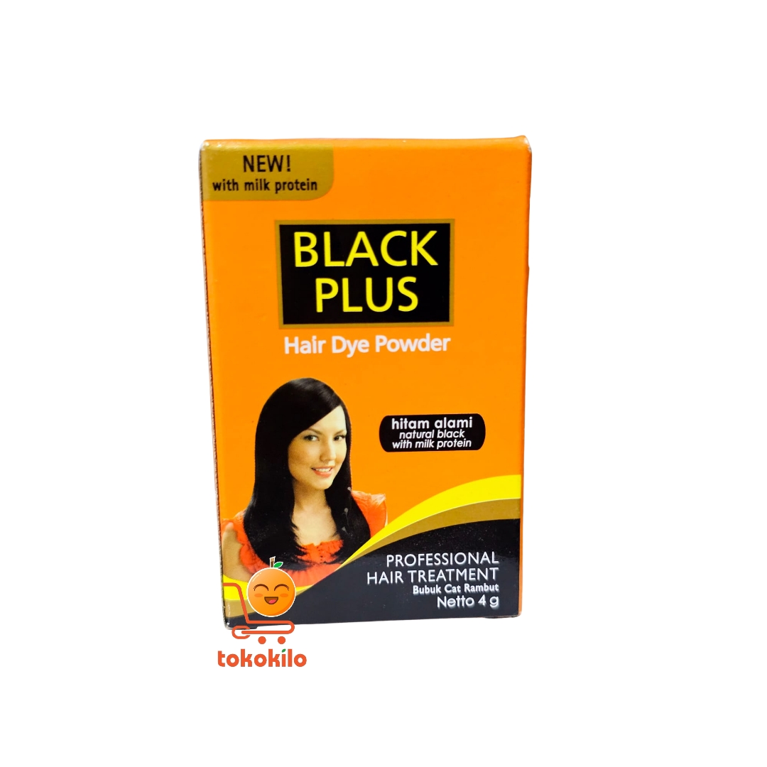BLACK PLUS Hair Dye Powder 4gr