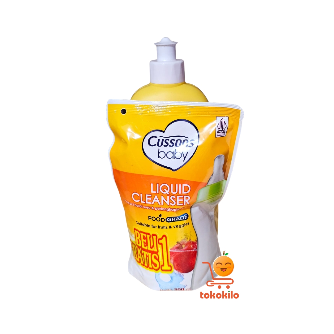 Cussons Baby Liquid Cleanser Beli 1 Gratis 1 300ml