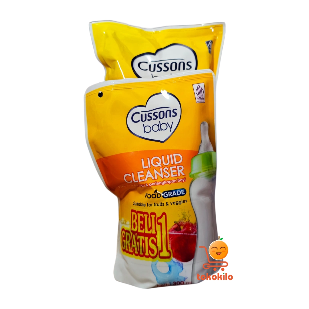 Cussons Baby Liquid Cleanser 700ml + 300ml (Beli 1 Gratis 1)