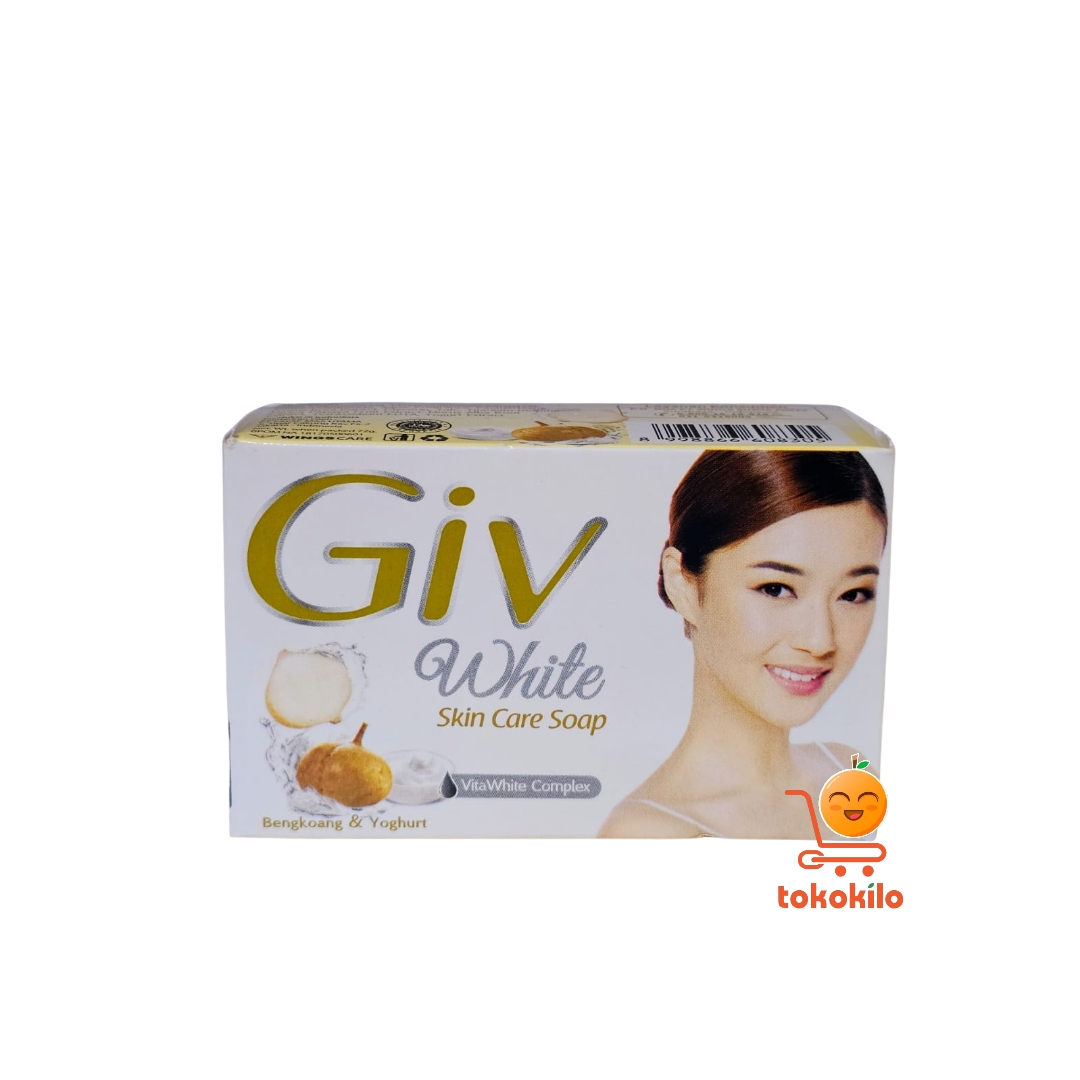 GIV White Skin Care Bar Soap Bengkoang & Yoghurt 72gr