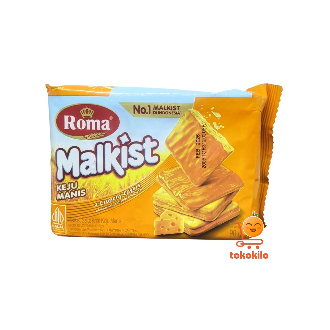 Roma Malkist Keju Manis 90gr