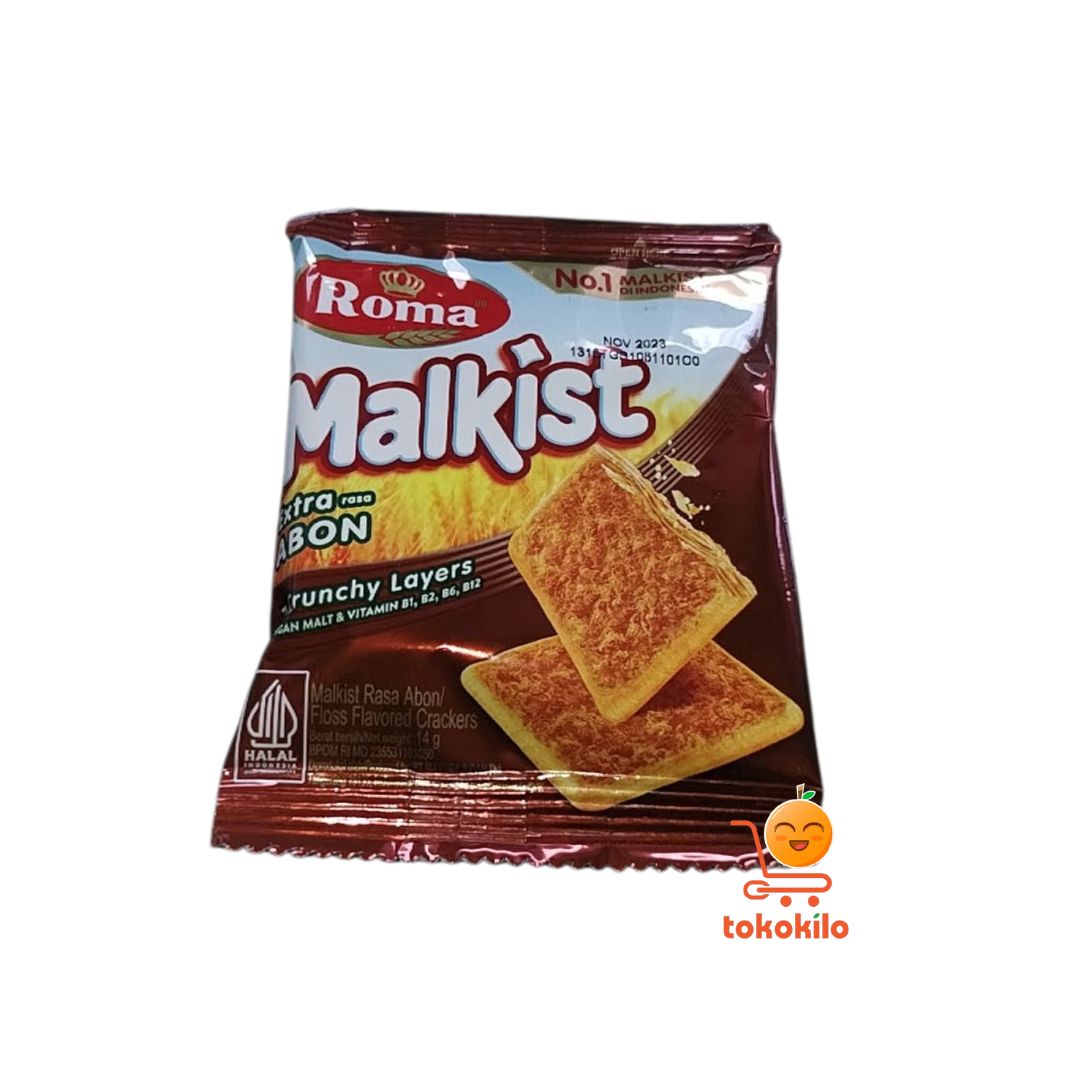 Roma Malkist Extra Abon 14gr (1 Pack X 10pcs)