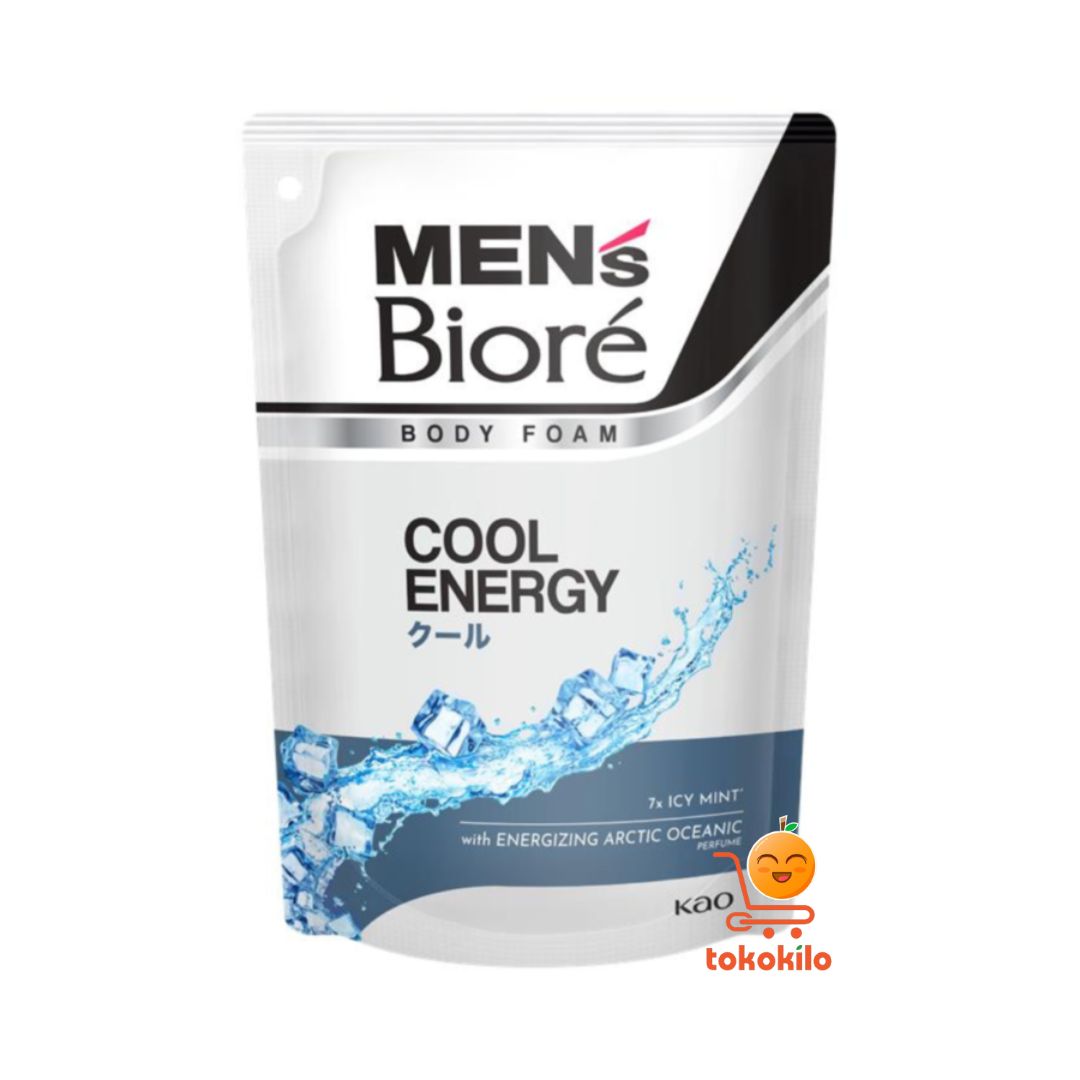Men’s Biore Body Foam Cool Energy 400ml