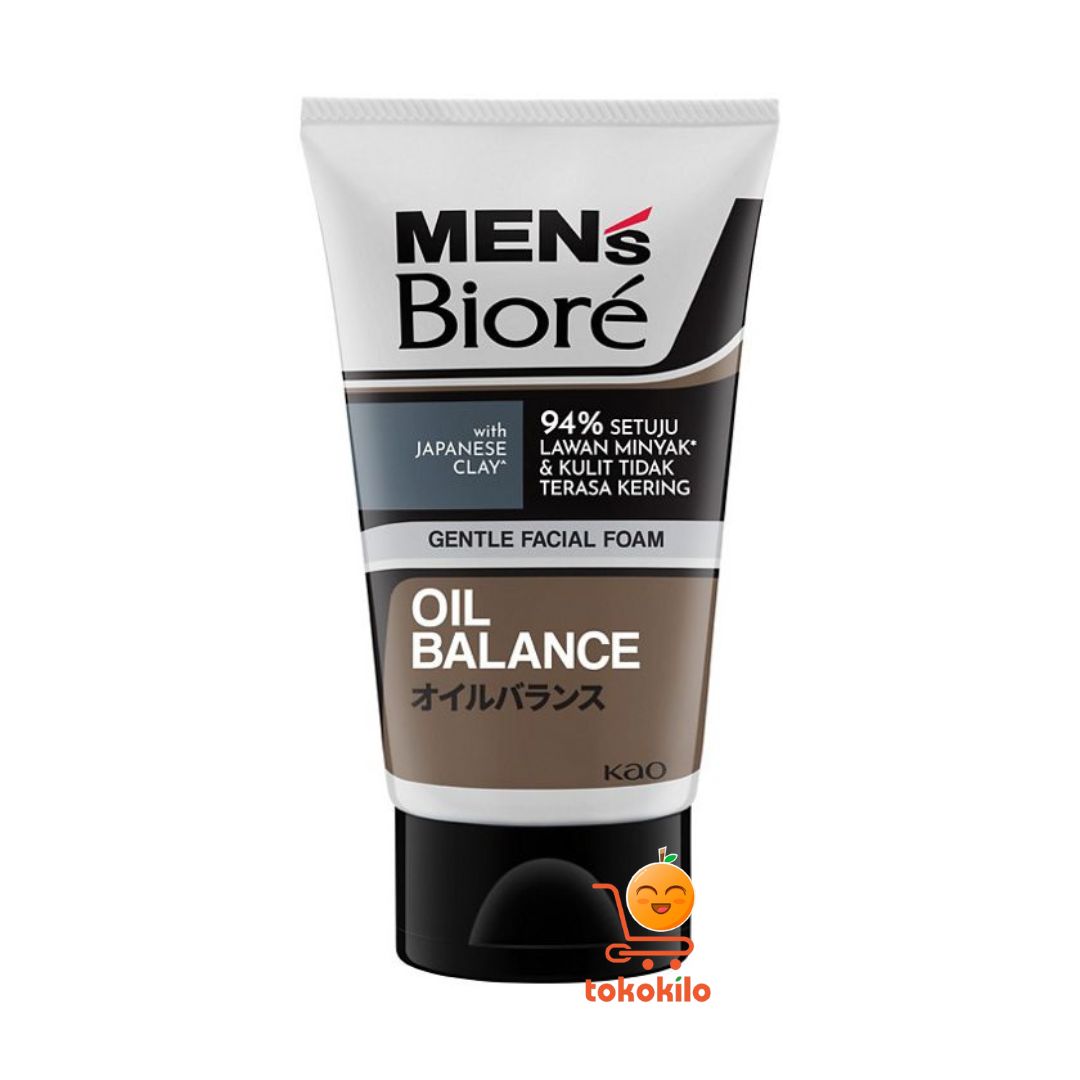 Men’s Biore Facial Foam Oil Balance 100gr