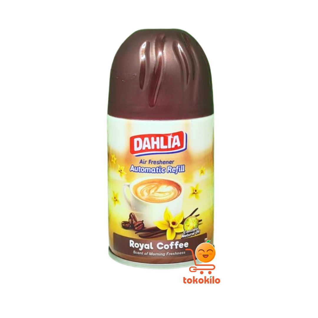 Dahlia Air Freshener Automatic Refill Royal Coffee 225ml