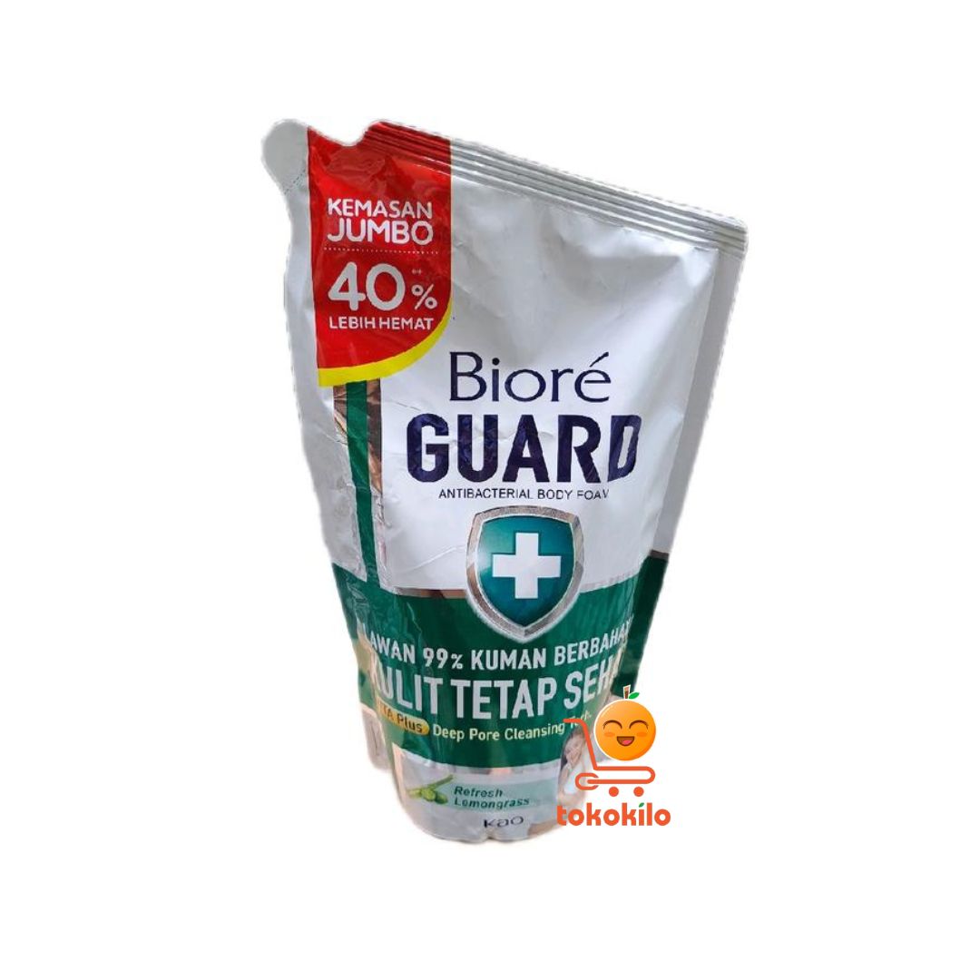 Biore Guard Antibacterial Body Foam Lively Refresh lemongrass 800ml